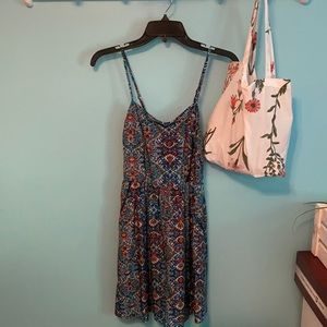 Patterned summer dress
